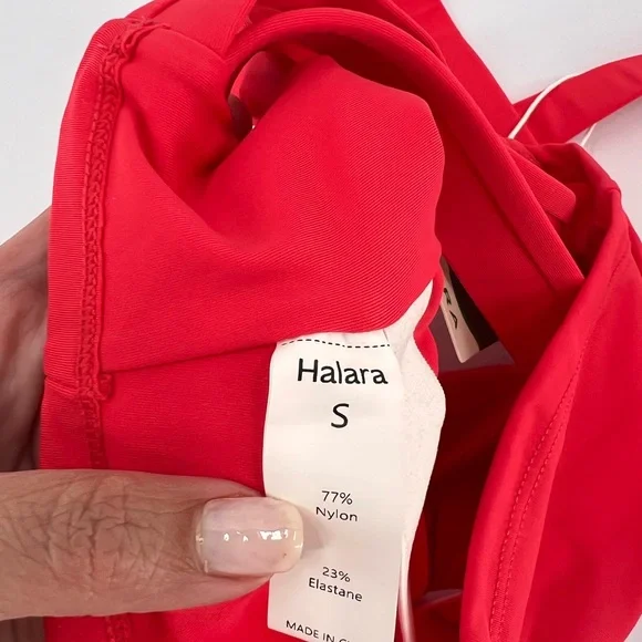 Halara Airy Square Neck Backless Crisscross Cropped Cool Touch Yoga Tank Top - Picture 8 of 12